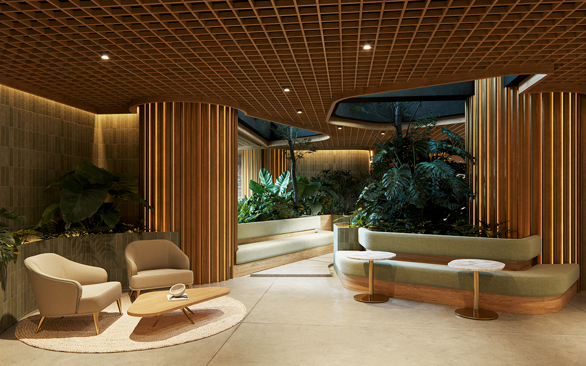3D architecture visualization vray CGI archviz Render exterior 3ds max hotel