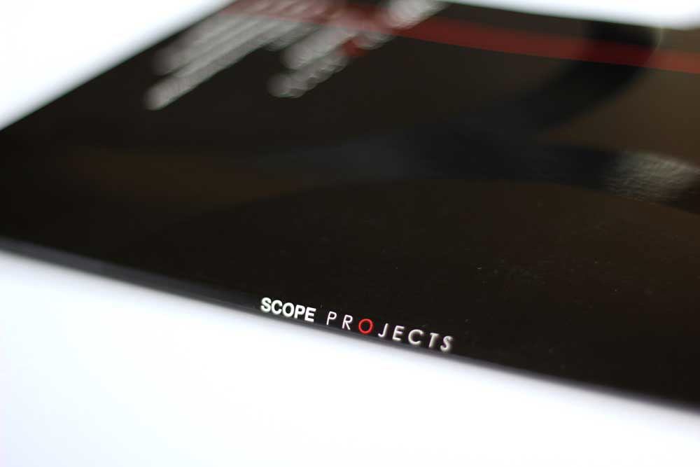 design  print black red clean simple professional Rebrand