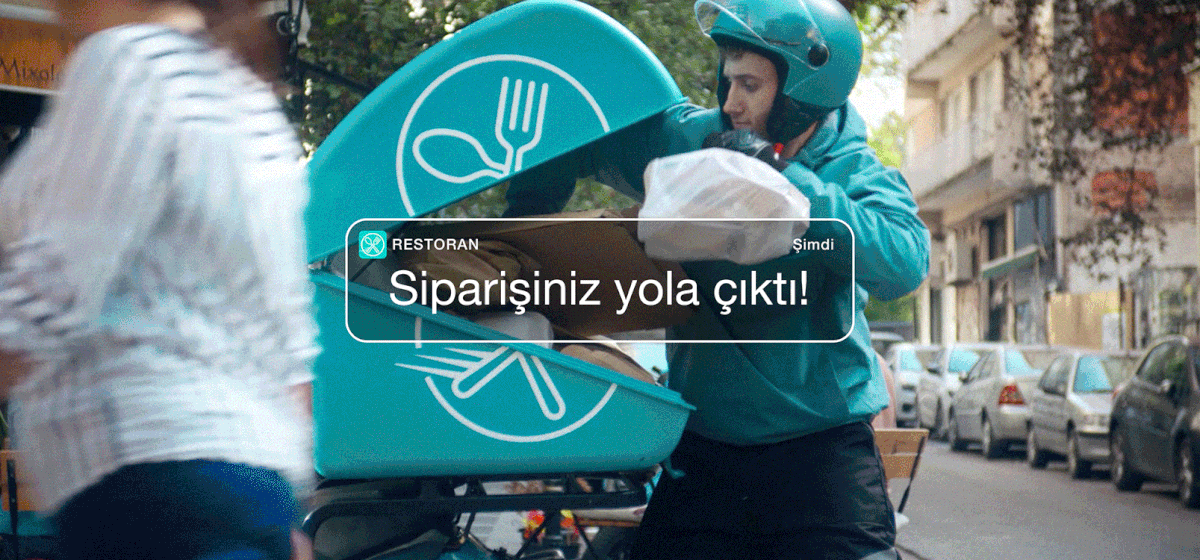 food delivery fastfood food app design Advertising  Migros Yemek