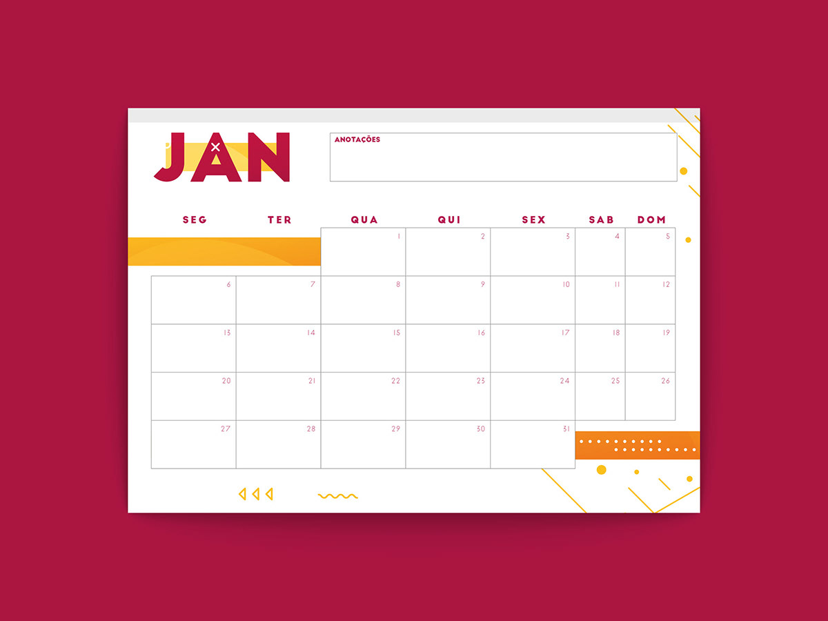 calendar calendario editorial educação Education planner
