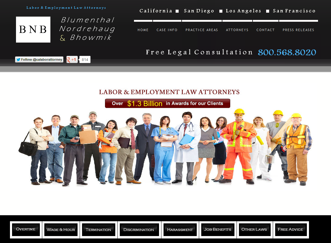 Employment Law class action law lawyer attorney