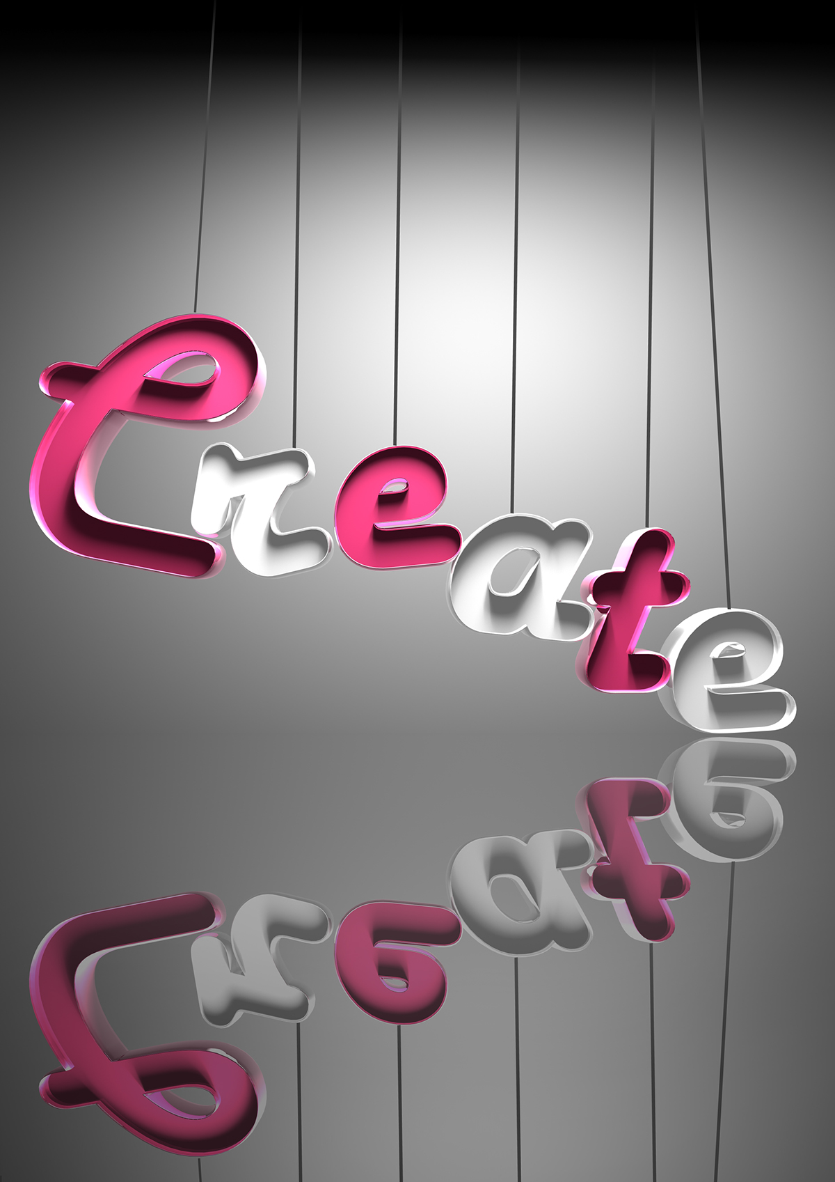 type font design 3D Maya Autodesk 3D Type 3D Font