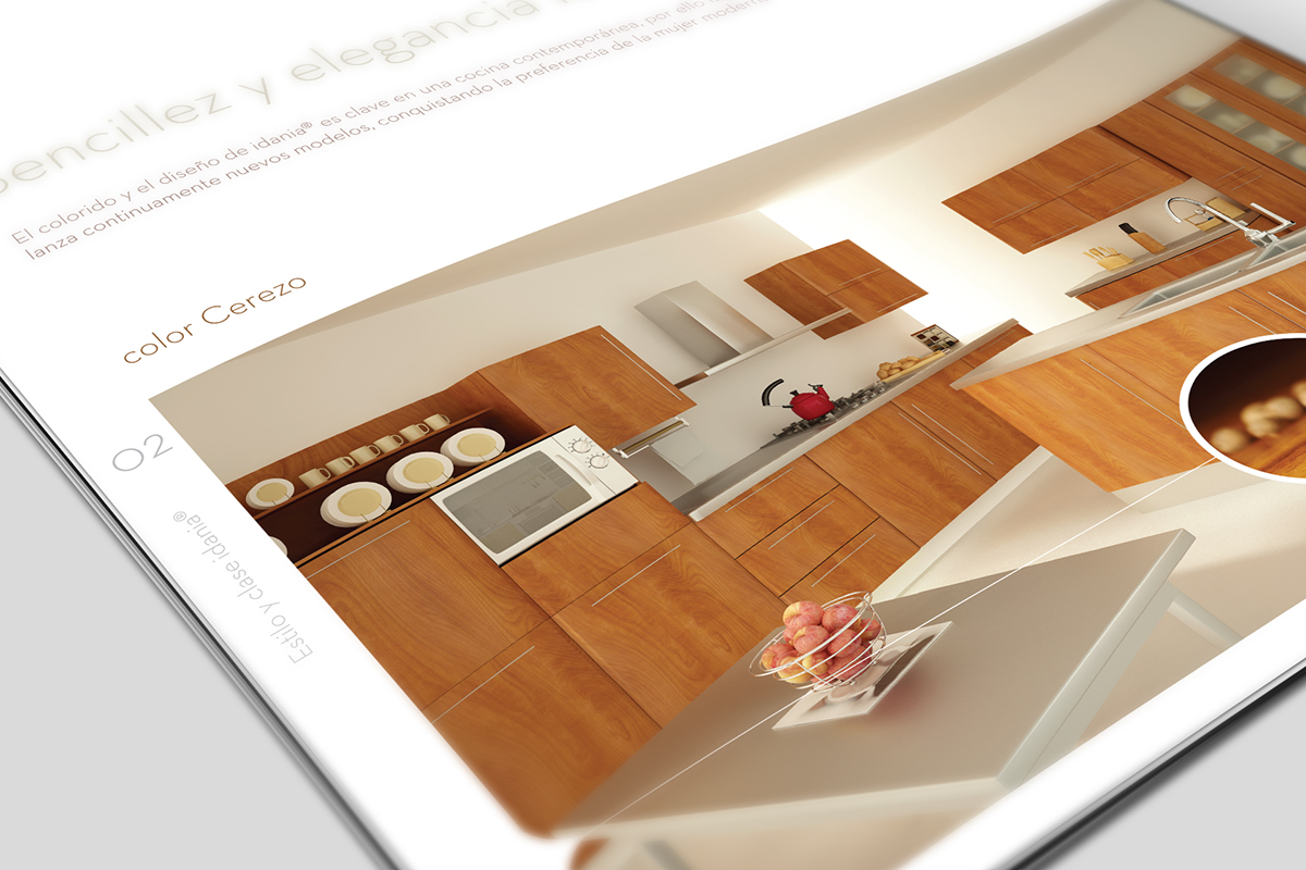 Adobe Portfolio brochure catalog kitchen Interior