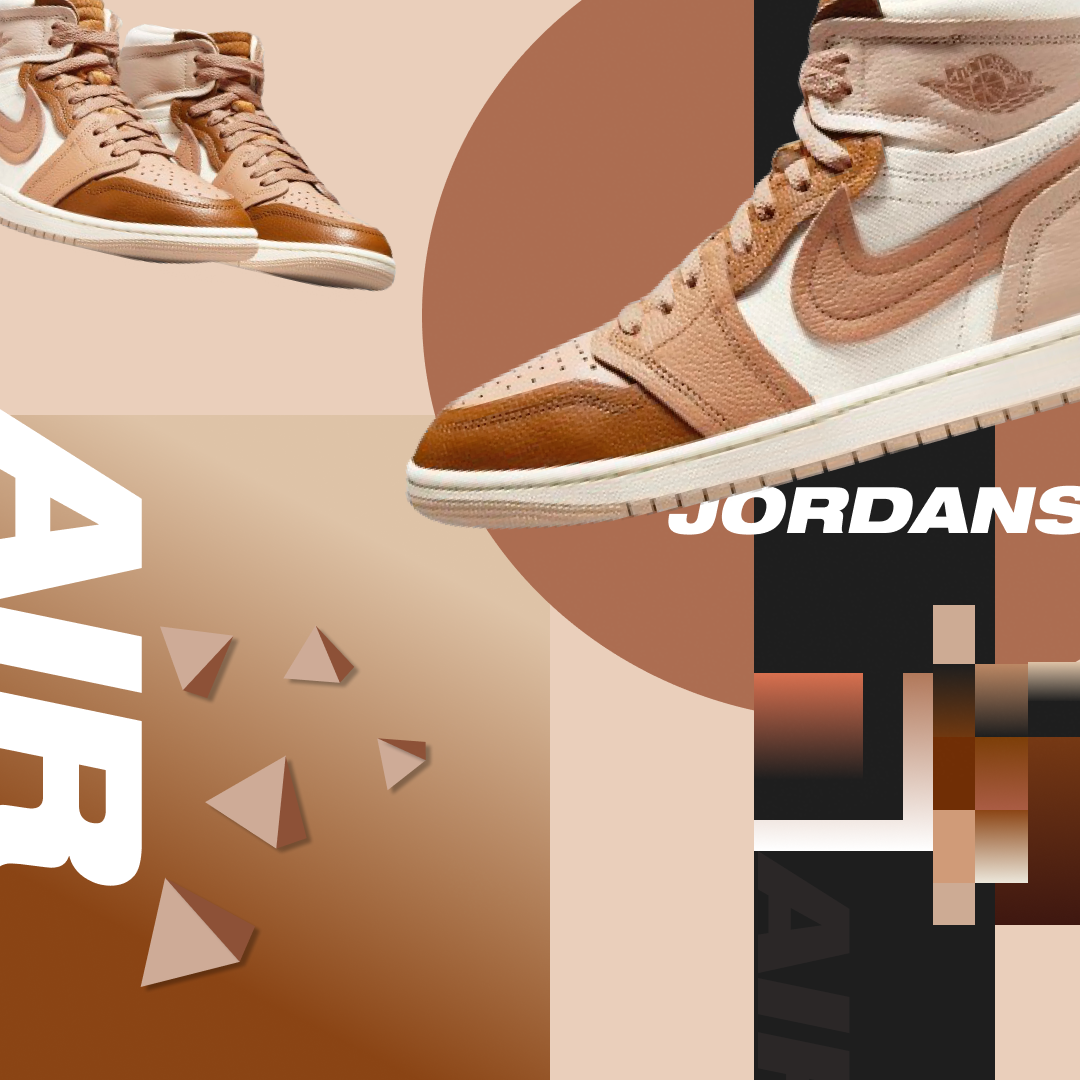 design brand identity Advertising  Graphic Designer Social media post Nike sneakers Jordans air jordan shoes