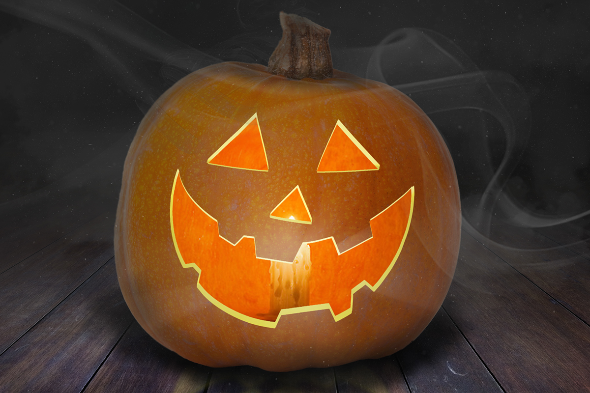 Jack o Lantern pumpkin Mockup photoshop psd photoshop Halloween spooky smile pupkin carving template jack o lanter Jackolantern Fall free