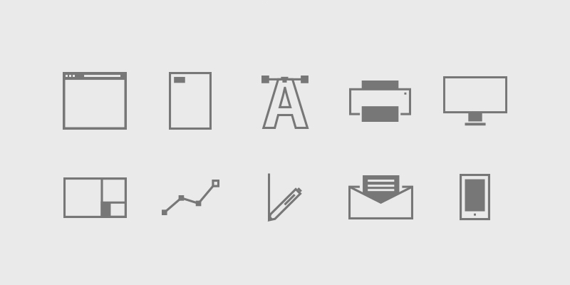 portfolio Resume personal logo design Icon flat material minimalist simple eddy tritten Freelance invoice