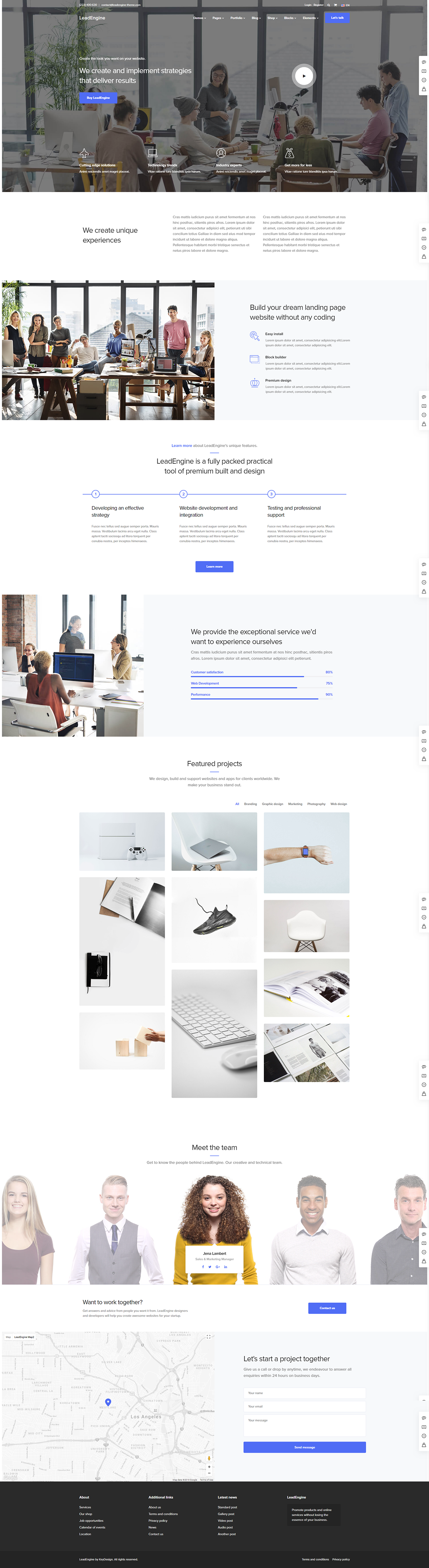 design Blog news shop template Webdesign Website ux Responsive Ecommerce