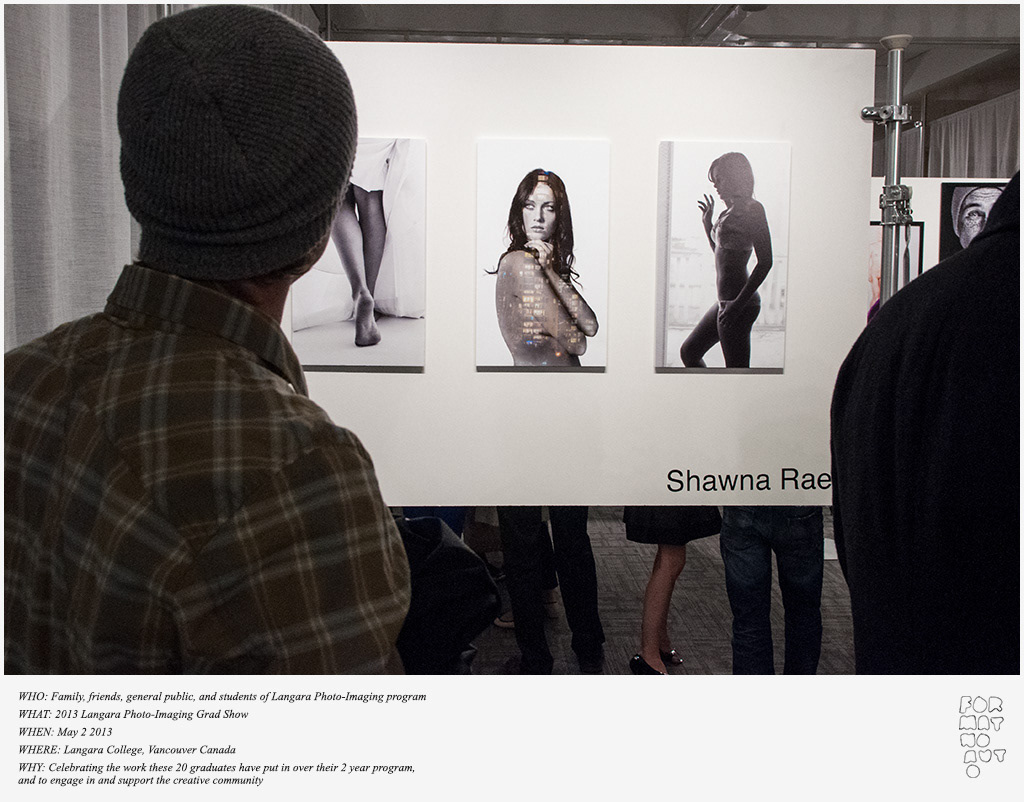 langara college vancouver bc grad show Exhibition  photo imaging Students