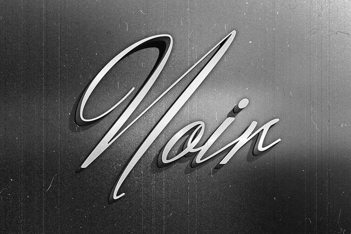 free freebie download text effect noir Cinema Retro vintage
