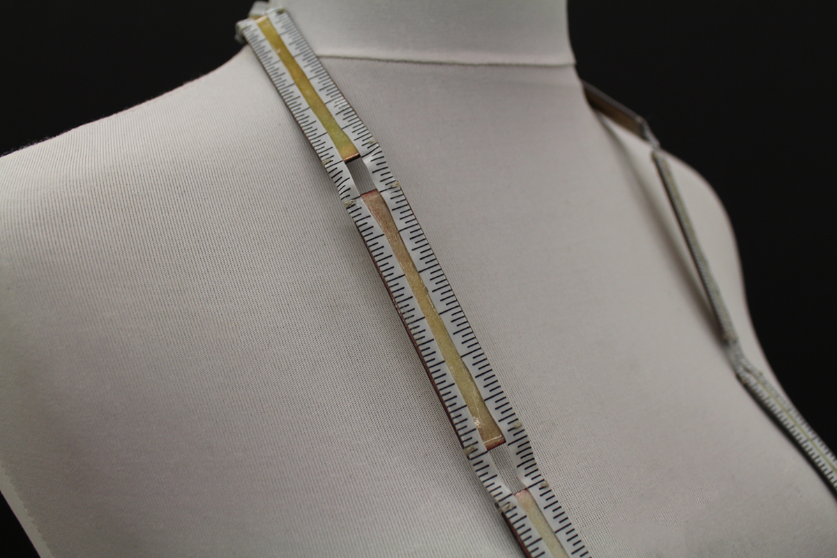 Measuring Necklace necklace length enamel measuring tape