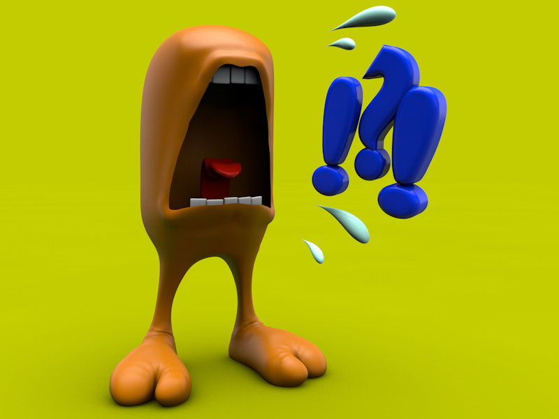 digitalart 3D c4d Character characterdesign orange yellow blue cartoon 3Dillustration