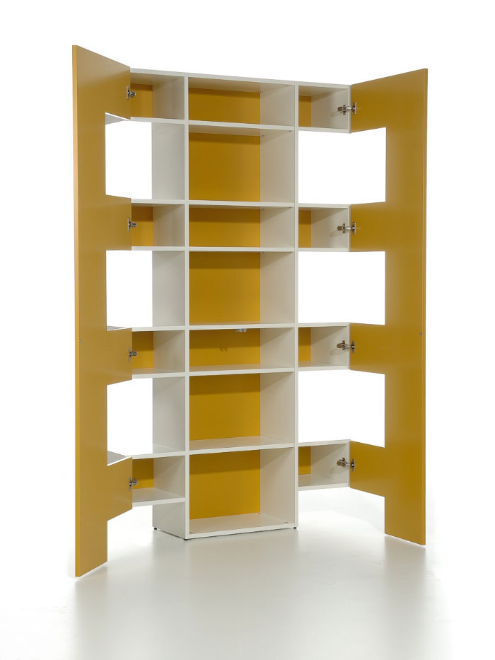 rib castelijn dutch design bookcase furniture wardrobe cabinet case cupboard niche