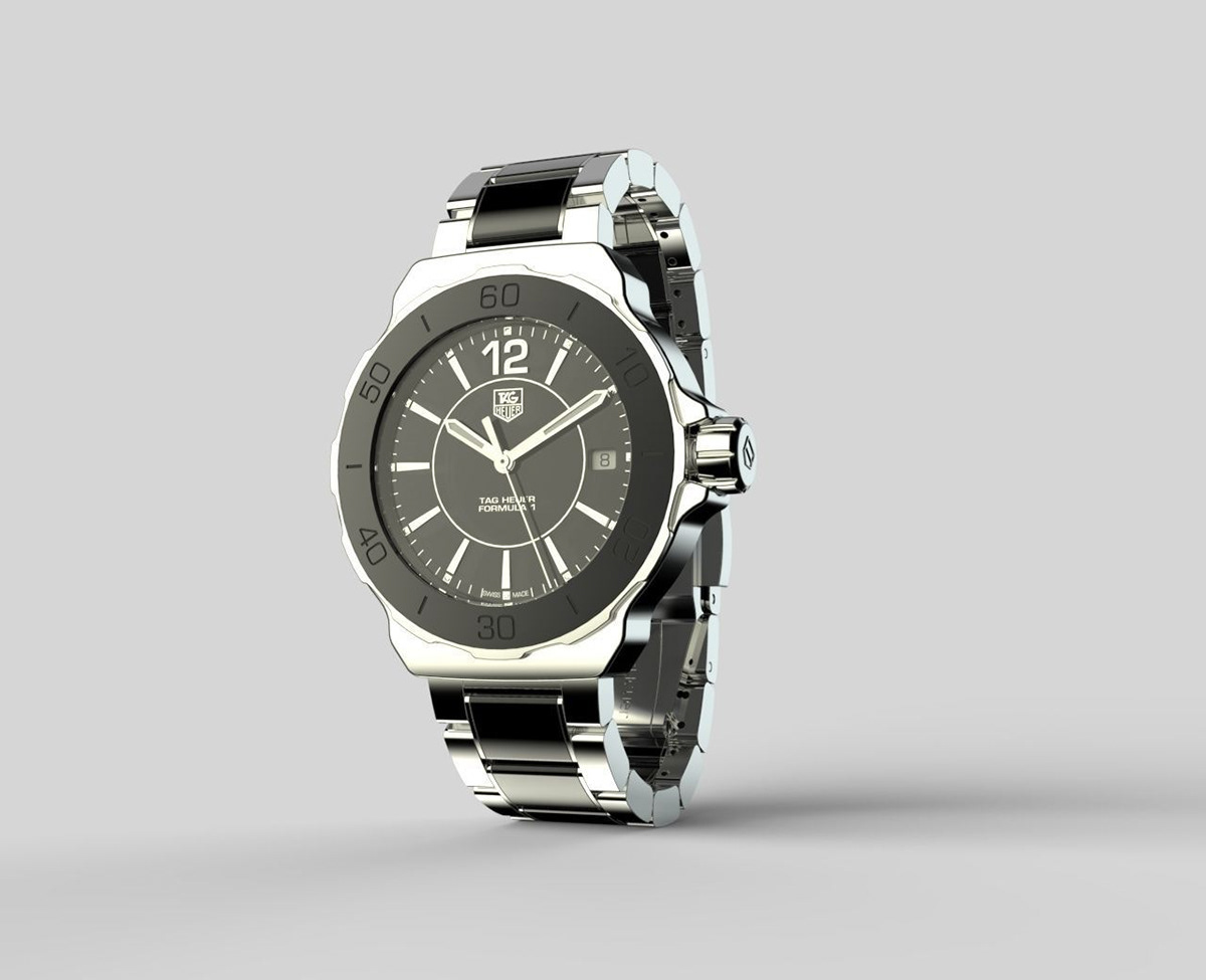 watch 3D wristwatch Wristband watch design industrial product design  Watches luxury 3d modeling