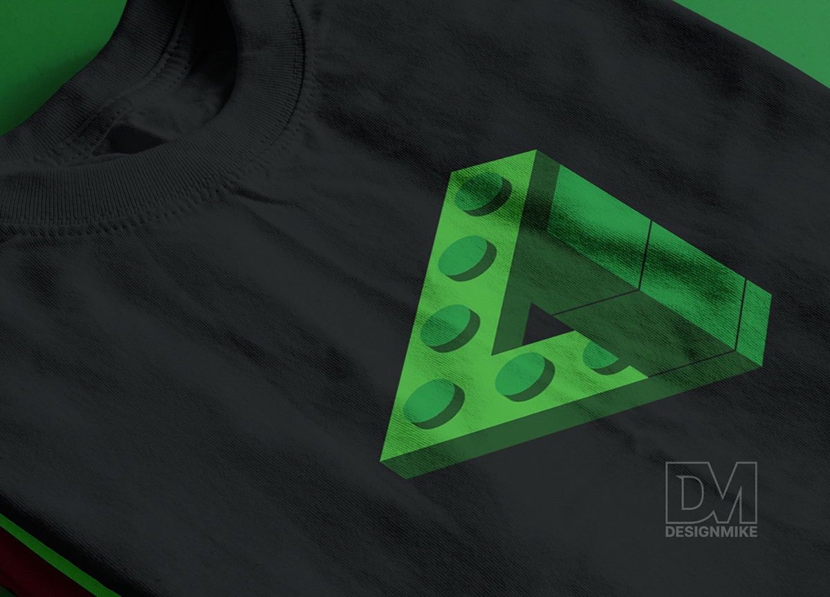 illusion optical illusion penrose shirt shirt design spreadshirt triangle
