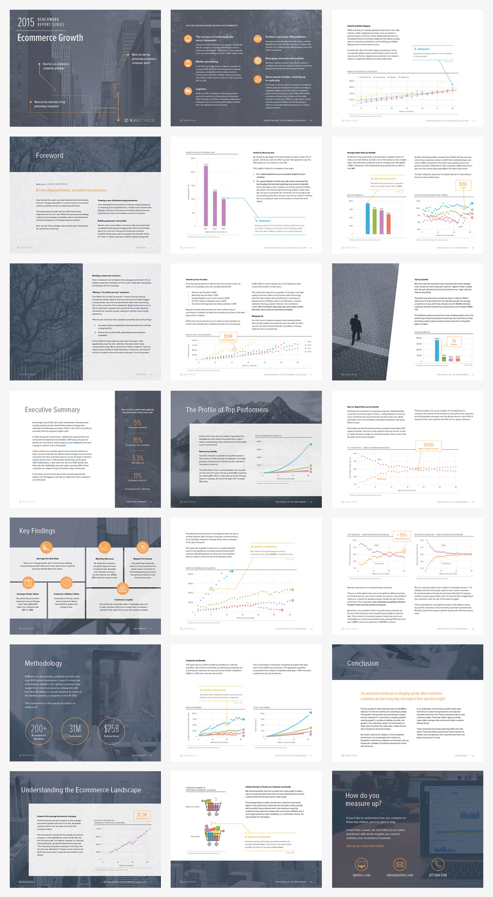 Data data visualization report BENCHMARK annual report growth Ecommerce business business intelligence analytics