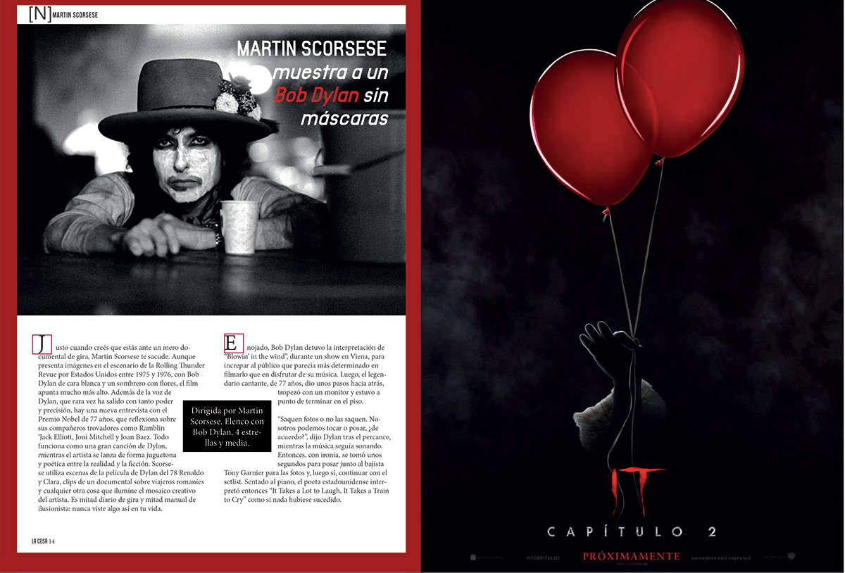 design Diseño editorial diseño gráfico editorial editorial design  Game of Thrones graphic design  magazine revista Tarantino