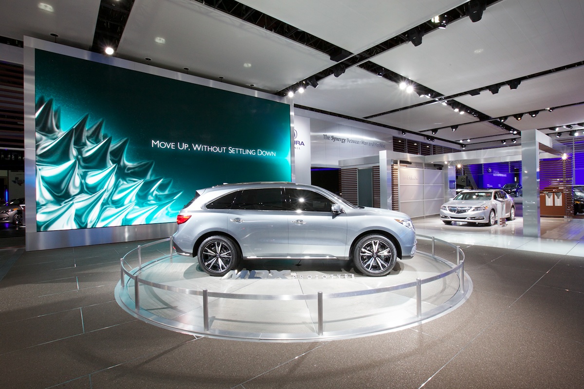 Acura Detroit Auto Show exhibit