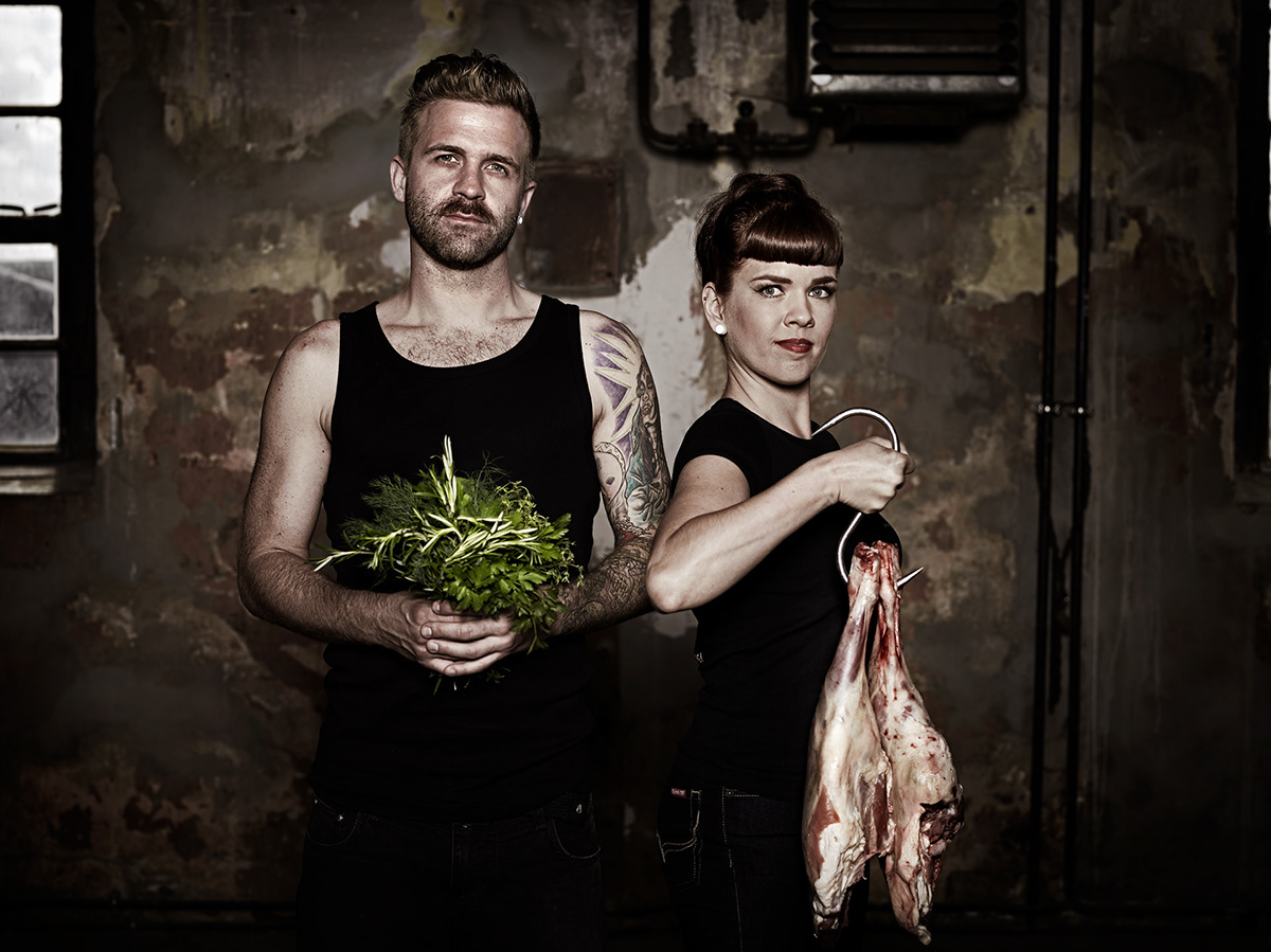 people-portrait-herbs-raw-meat