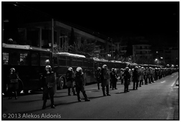 Junta Military Junta November anniversary 17th november athens Greece b&w Nikon D90 demostration american embasy