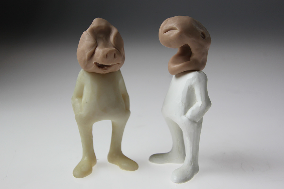 sculpey Rapid Prototyping figurines collectible