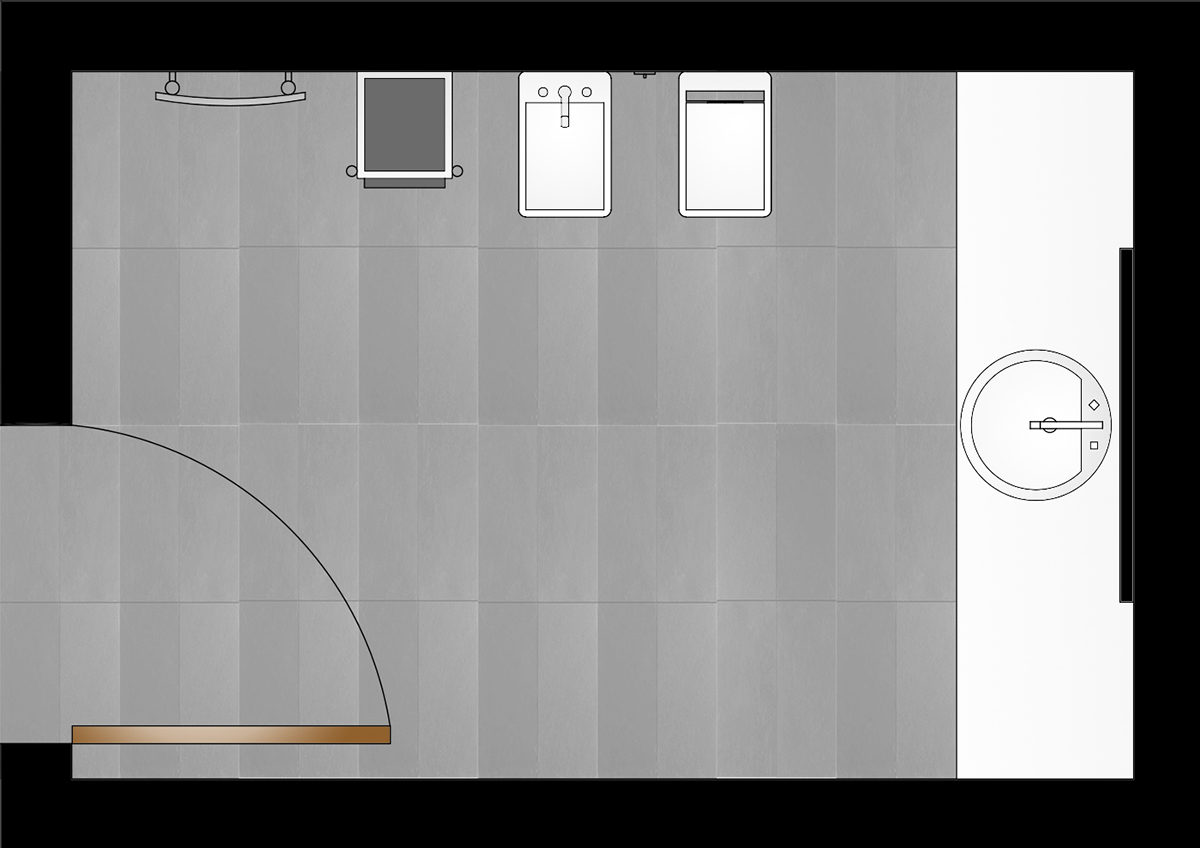 Interior KSA amman black White design bathroom modern 3dmax dubai 3d max jordan Canada jeddah