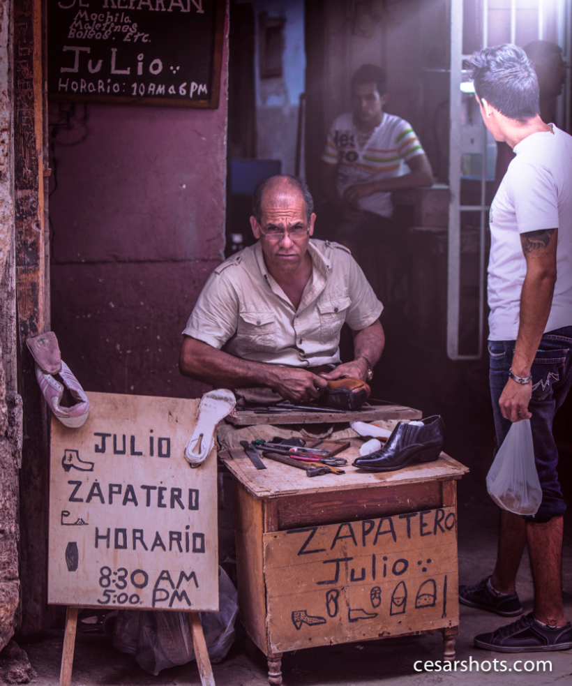 cuba  Havana   drama  color  portrait