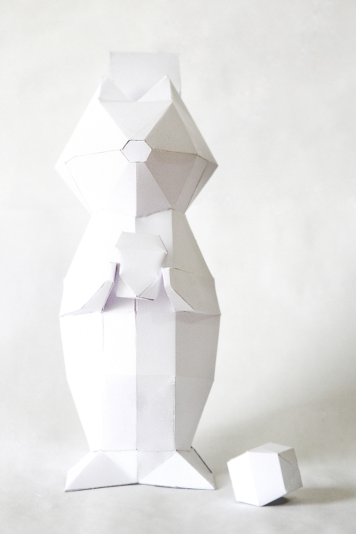 paper papercraft chipmunk ardilla study morphologic Form