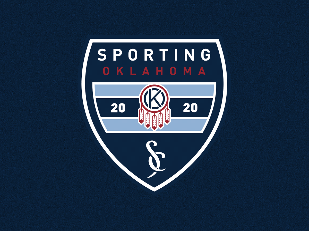 branding  logo oklahoma soccer Sporting KC Sporting Oklahoma