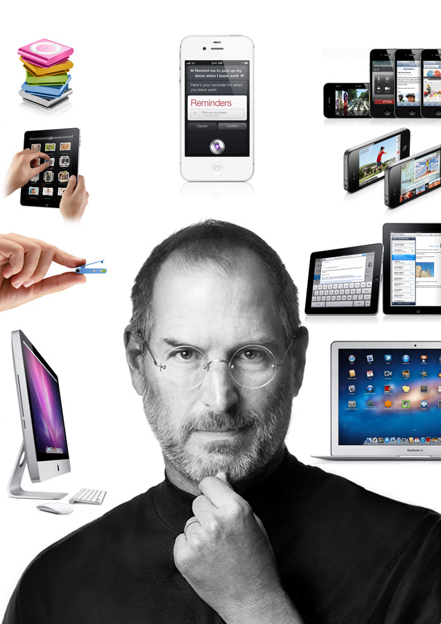 Steve Jobs apple mac ipod iMac steve Jobs iPad shuffle tribute