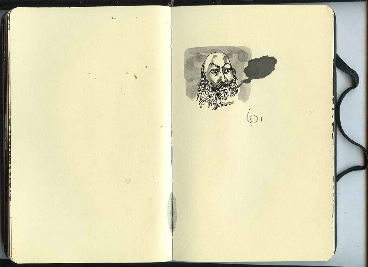 sketchbook moleskine ink personal