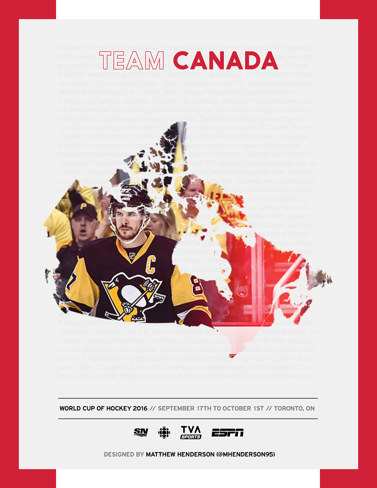 Adobe Portfolio NHL hockey sports