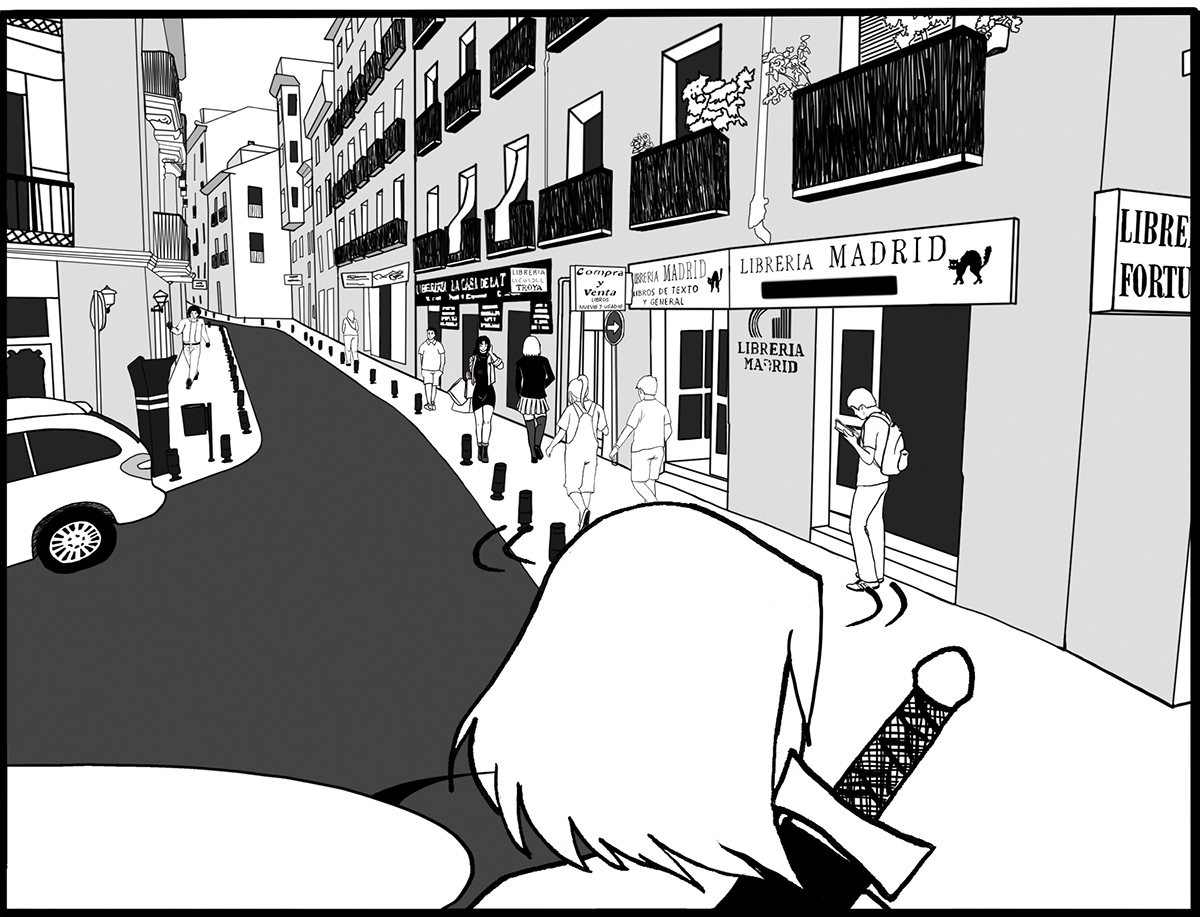comic ilustracion manga