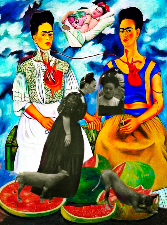 art direction  Character design  conceptual photography creative Digital Art  experimental fine art frida Frida Kahlo Lola Alvarez Bravo mexico modern art Photography  photoshop portraitist surreal surrealism visual art