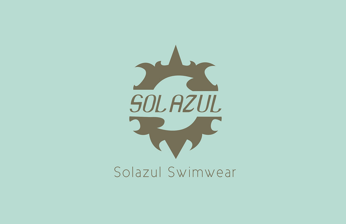Solazul  blue swimwear rebranding