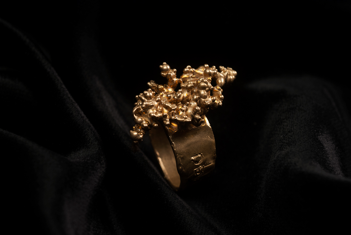 rings handmade silver bronze jewels design