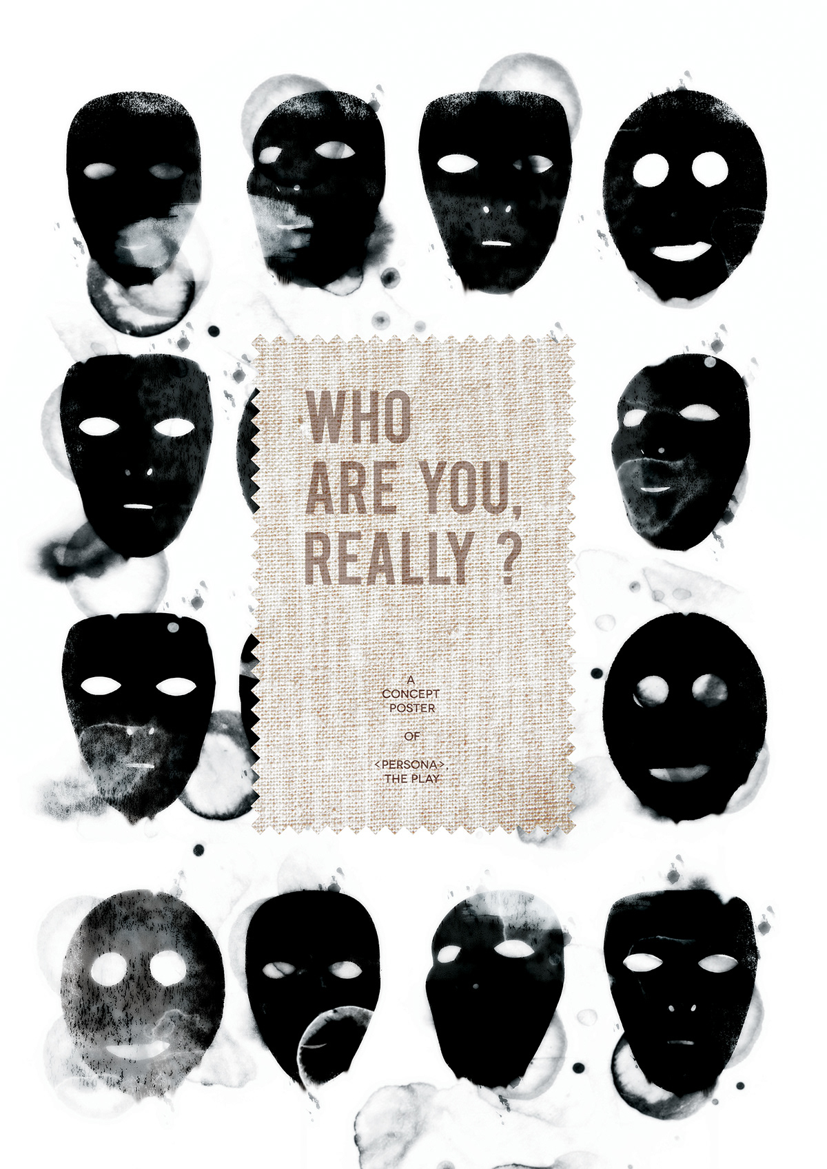 posters design print photoshop Illustrator mask persona visuals visualization