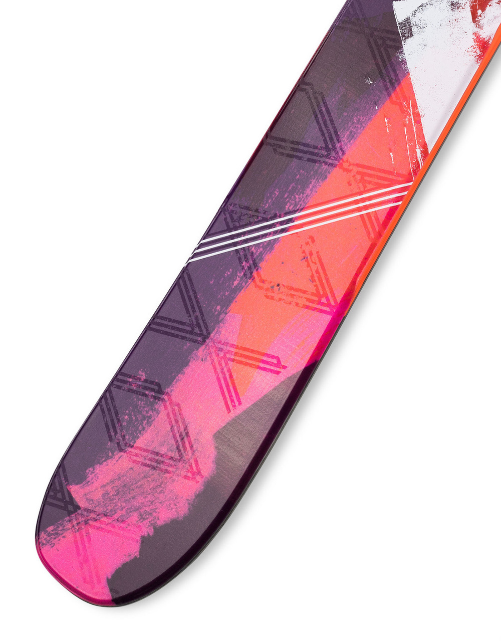 skis illustraiton abstract painterly snowboard
