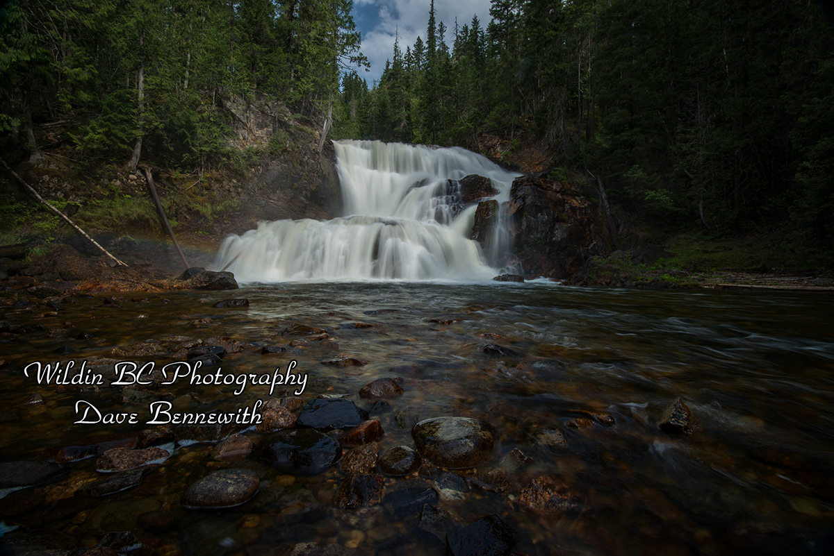 Waterfalls british columbia Canada