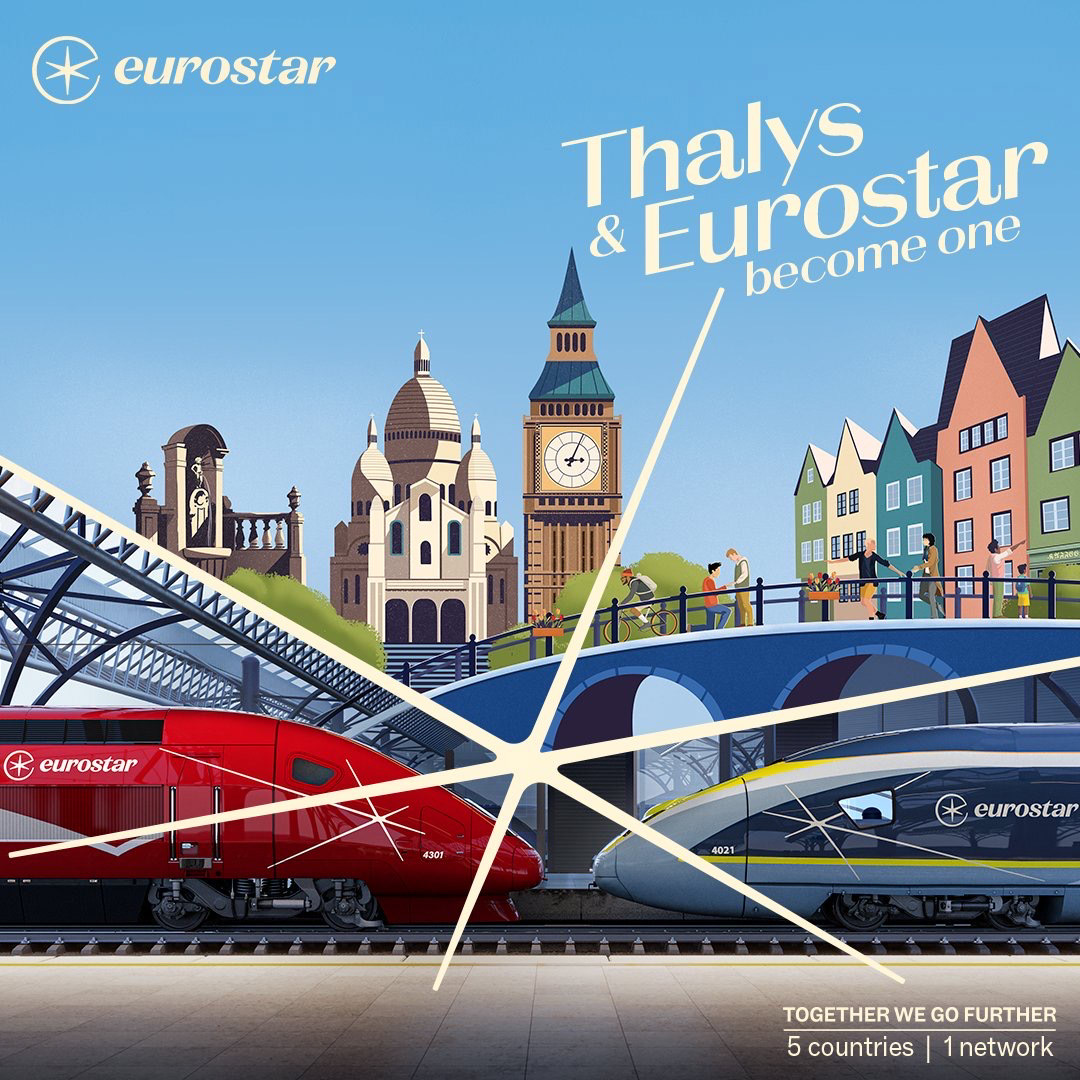 ILLUSTRATION  Travel trains Europe architecture romance London matt saunders