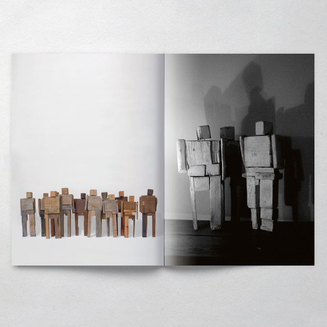 book wood artist Meisai breathing in breathing out Exhibition  Catalogue