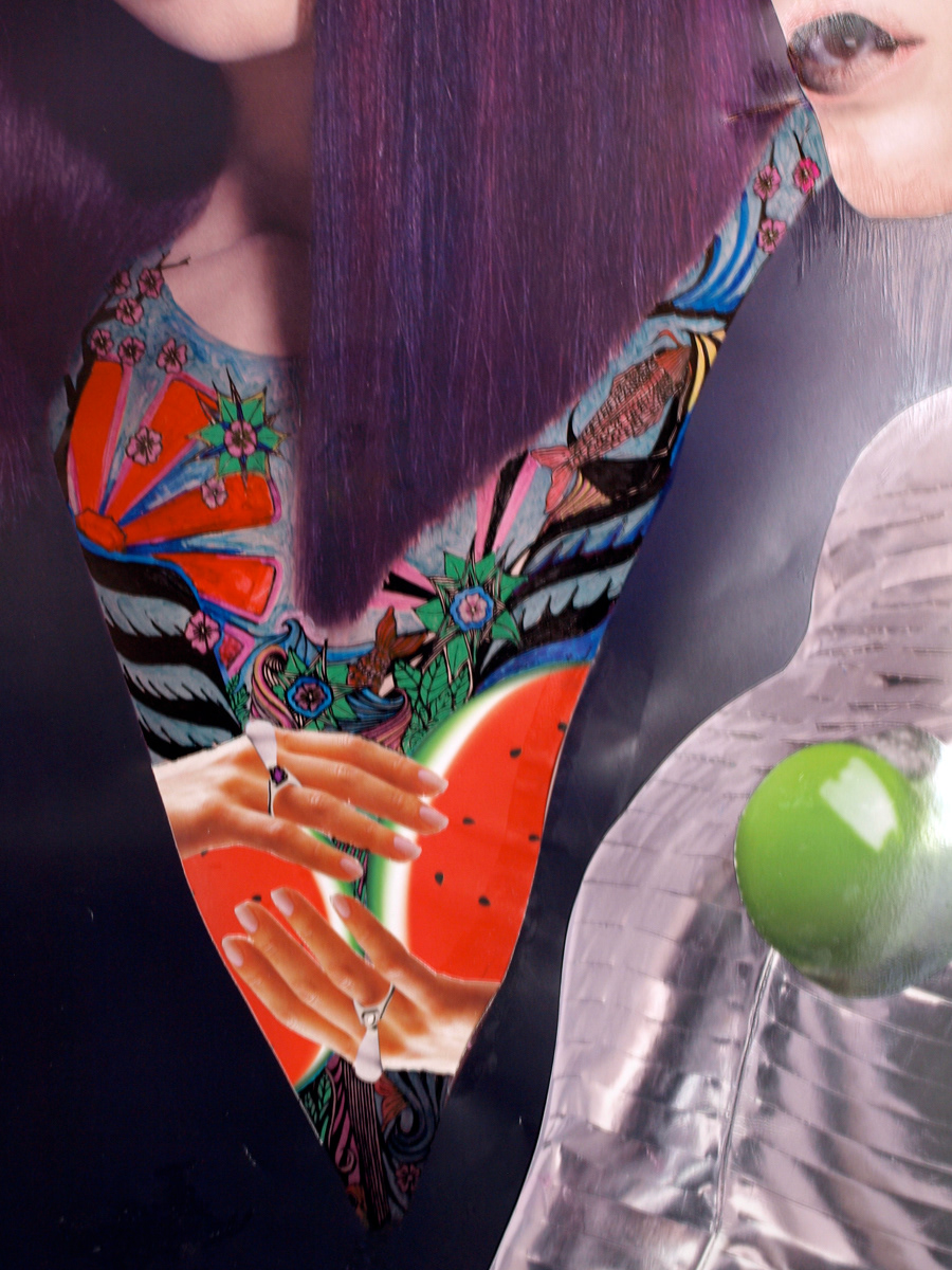 hair  japanese   tattoo  athens Greece souvlaki grigoria vryttia  Hair-dresser manga  collage no-photoshop Pilot parrot