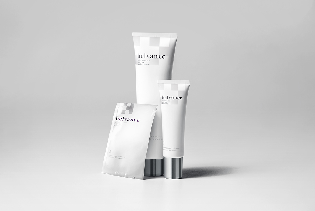 package design  cosmetics skincare cream Switzerland Paris Art Director visual identity logo minimal skin