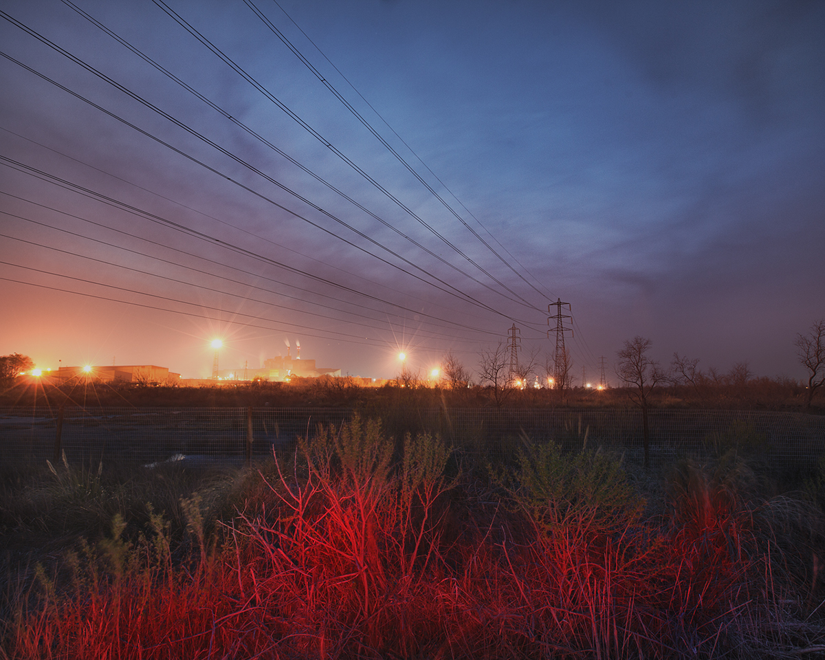 marseille myprovence snapshots2013 landscapes light night color surreal industrial petrol fos-sur-mer vitrolles france Quebec
