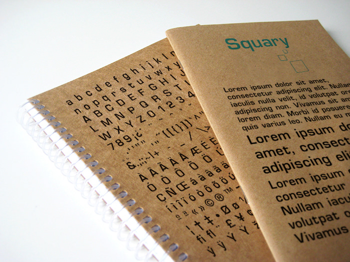 Squary Font tipografia tipografo typographer font fuente Graphic Designer diseñador grafico