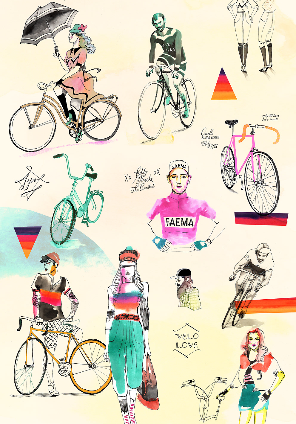 Cycling Bicycle people sport