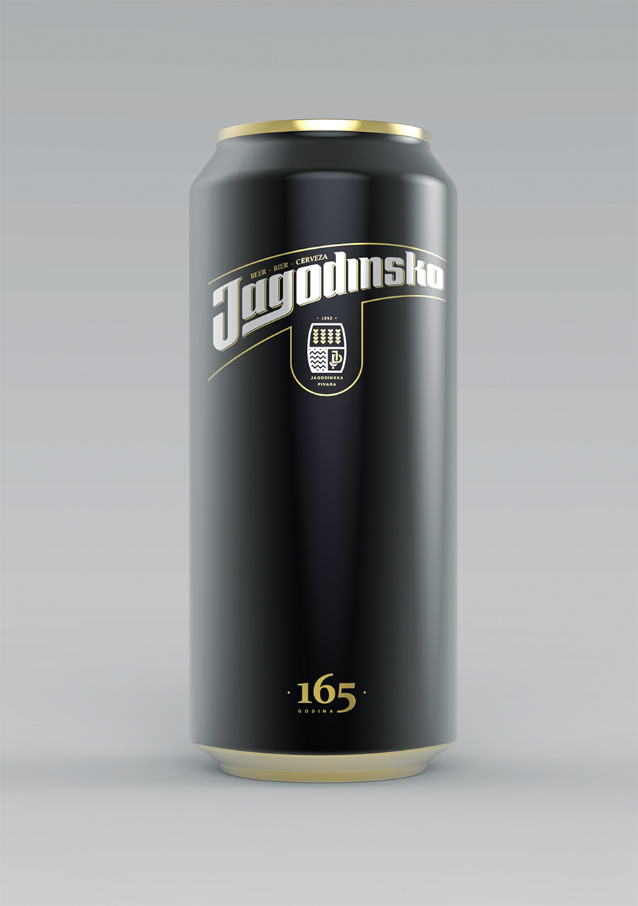 beer brewery Jagodina Jagodinsko pivo redesign