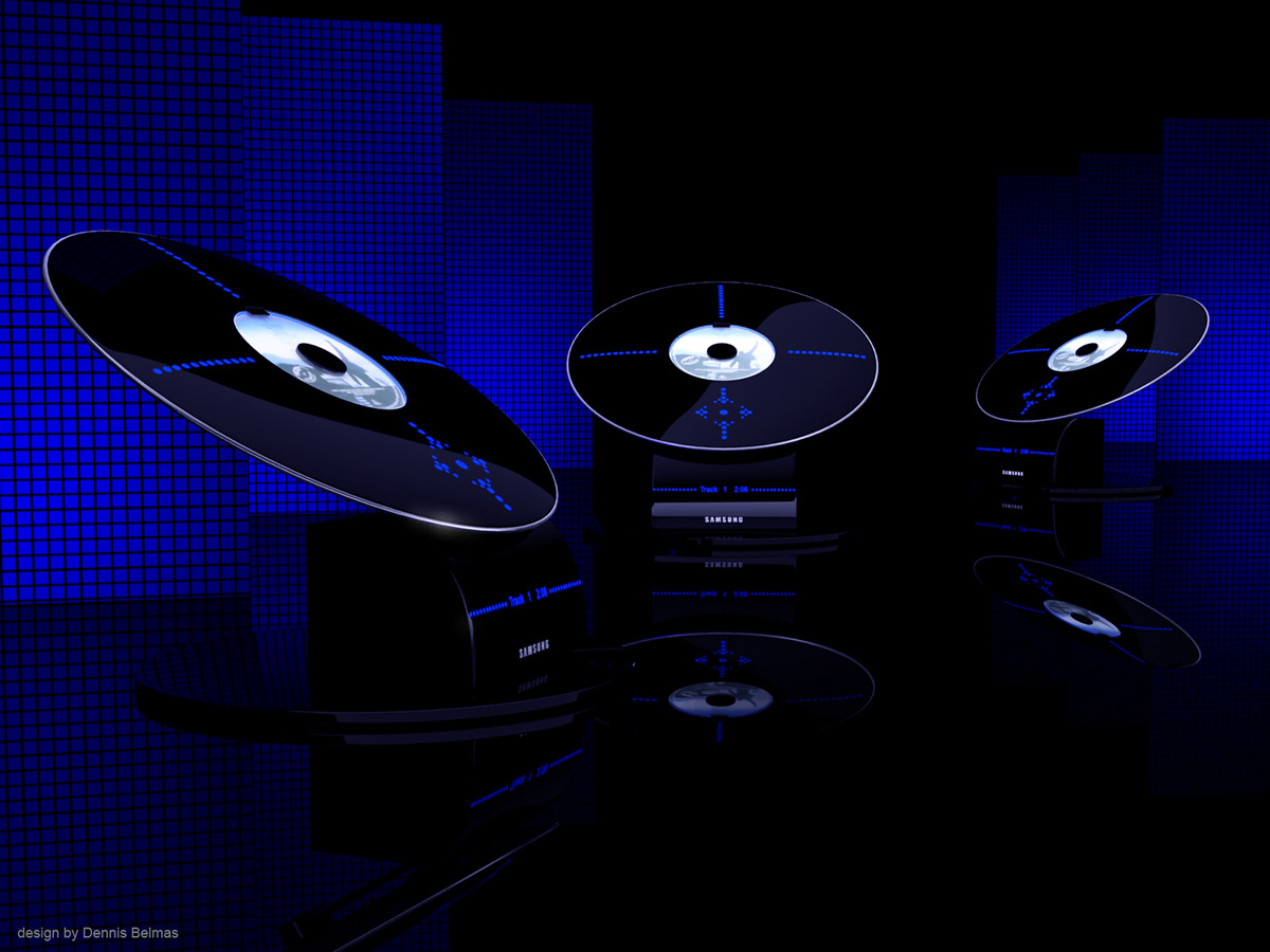 cd DVD player design product
