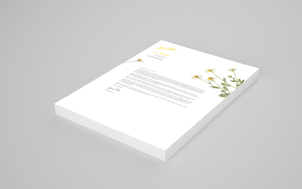 Adobe Portfolio student festival publication Event standards manual Logo Design letterhead business card yellow botanical