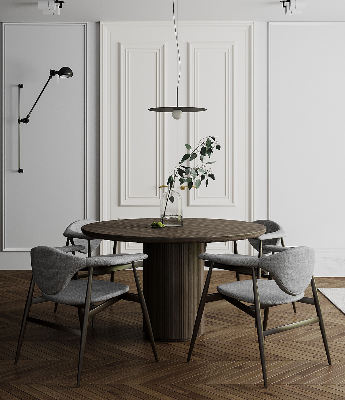 3dsmax CGI corona design Interior interior design  kitchen living room Render visualization