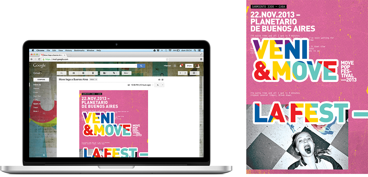 Gabriele uba festival pop move musica final PressBook afiche aficheta flyer seminario taller expo